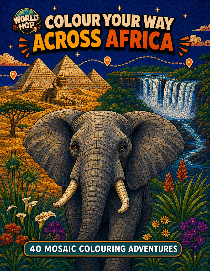 Colour Your Way Across Africa